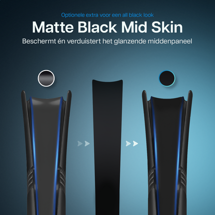 PlayStation 5 Pro Faceplates Digital Edition Black