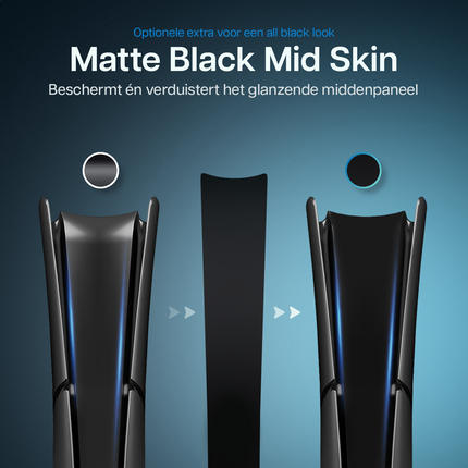 PlayStation 5 Slim Faceplates Digital Edition Black