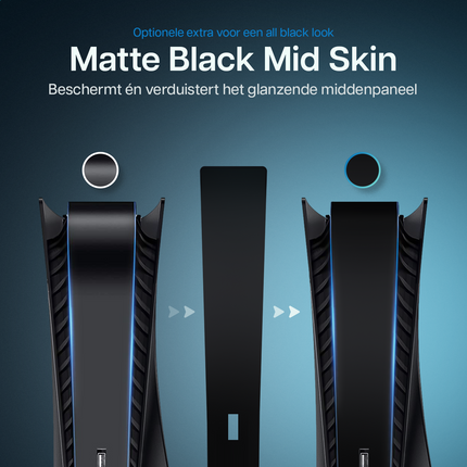 PlayStation 5 Original Faceplates Disc Edition Black