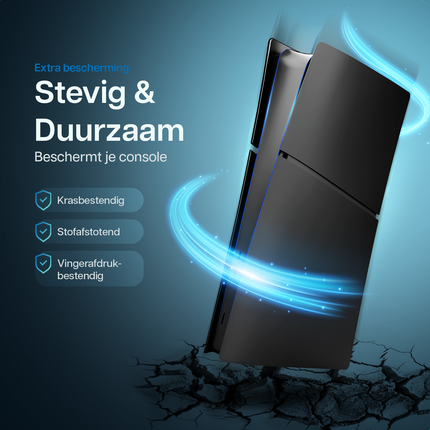 PlayStation 5 Slim Faceplates Digital Edition Black