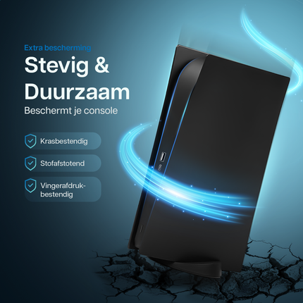 PlayStation 5 Original Faceplates Digital Edition Black