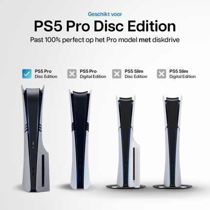 PlayStation 5 Pro Faceplates Disc Edition 30th Anniversary Grey