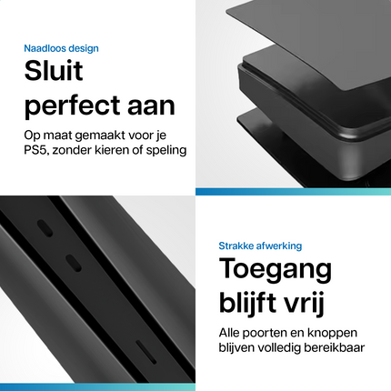 PlayStation 5 Slim Faceplates Digital Edition Black