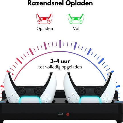 PlayStation 5 Dual Cool - 7 in 1 Charging Station